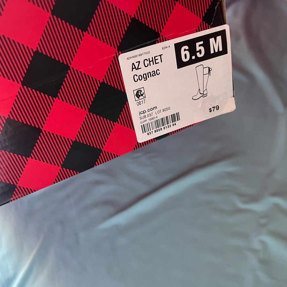 Women’s Brown Leather Knee High Boots - Picture 4 of 4